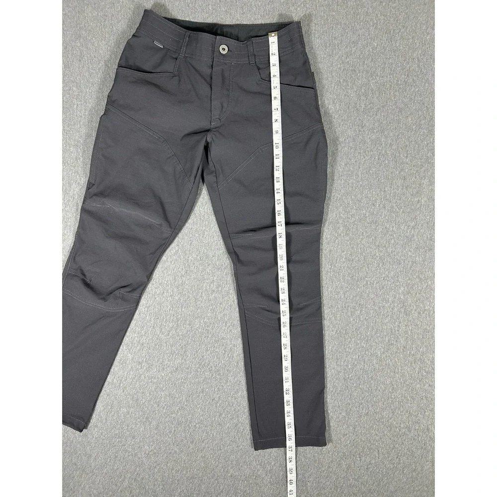 Kuhl Radikl Men's Hiking Pants 30x30 Gray Articulated Stretch Outdoor Gorpcore